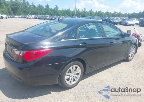 2012 Hyundai Sonata Gls из США, поврежденный, VIN 5NPEB4AC4CH490532